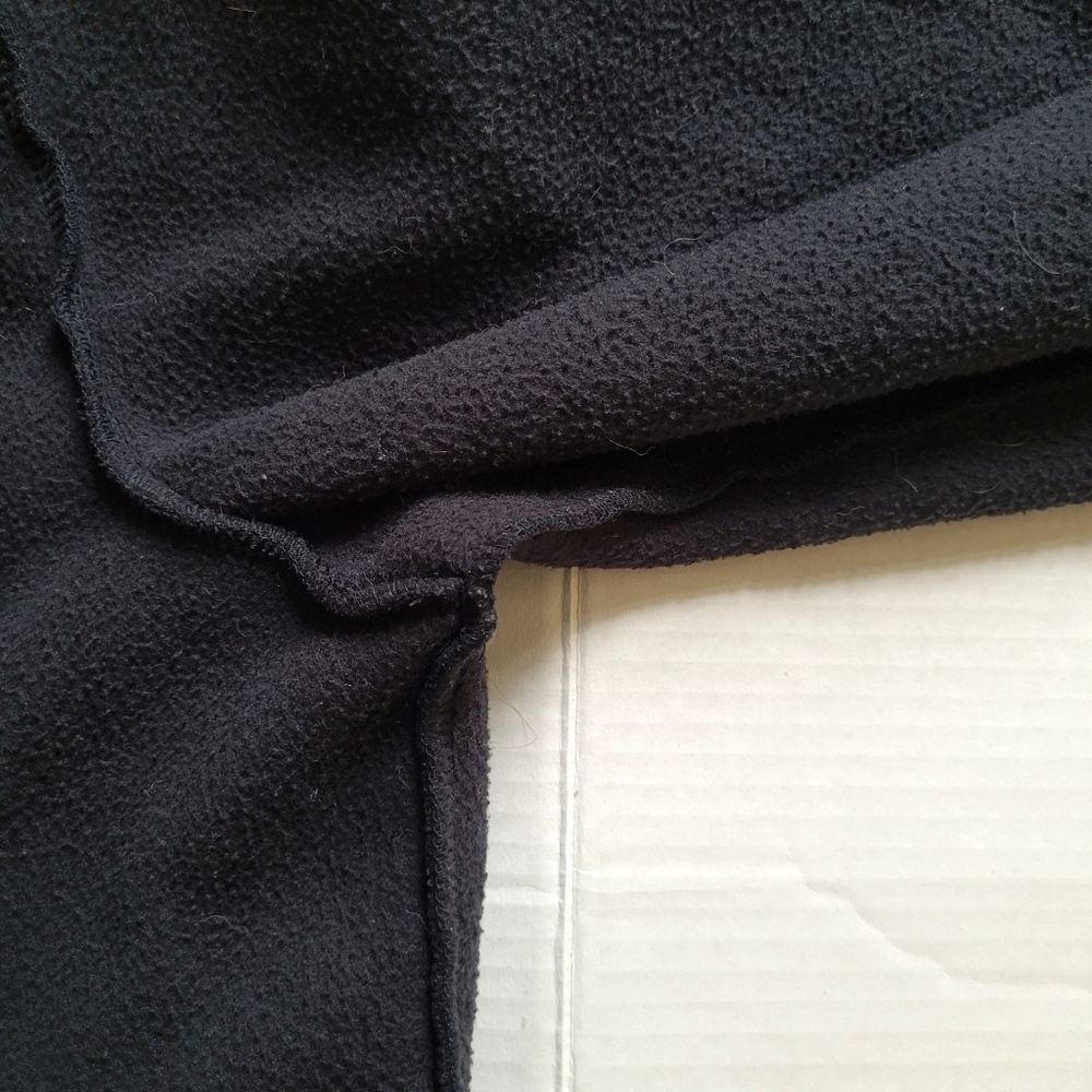 L.L. Bean Black Jacket with Patterned Trim - Picture 16 of 16
